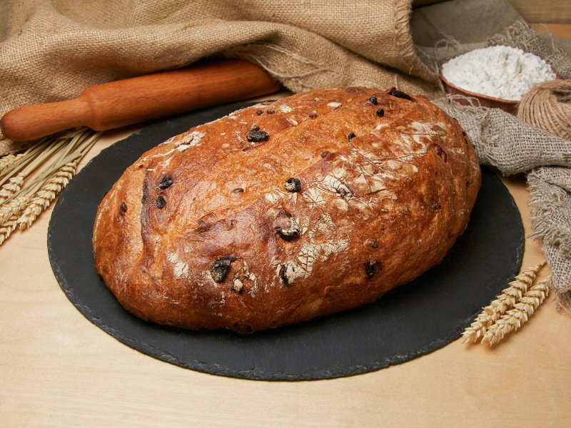 Хлеб Сибирский с клюквой и кедровым орехом - купить в Москве