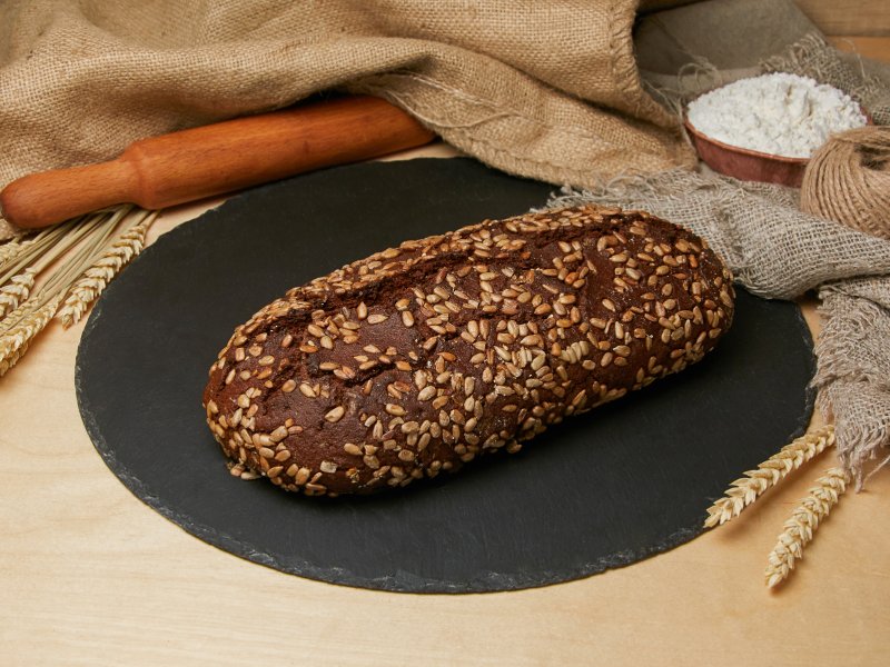 Хлеб Ржаной темный с подсолнечником - купить в Москве